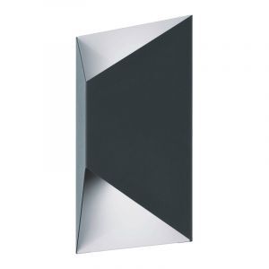 Metalowa nowoczesna lampa zewnętrzna antracytowa, Lyndi, 3W, 3000K LED, IP44