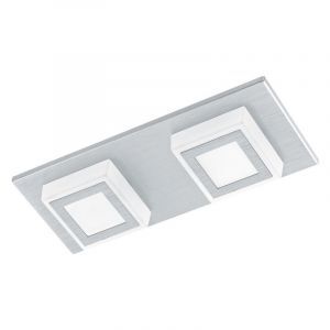 Plastikowy nowoczesny plafon sufitowy srebreny, Elsien, 3W, 3000K LED