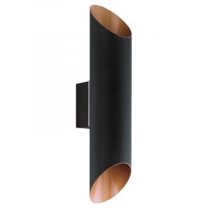 Metalowa lampa zewnętrzna czarna, Alianne, IP44