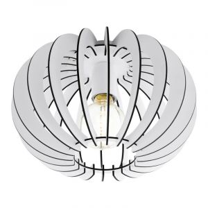 Drewniana design lampa sufitowa biała, Kiran