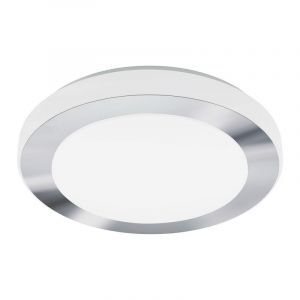 Plastikowa lampa sufitowa chromowana, Amina, 16W, 3000K LED, IP44