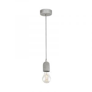 Betonowa lampa wisząca szara, Antoni