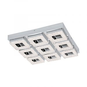 Plastikowy nowoczesny kinkiet chromowany, Arjo, 4W, 3000K LED