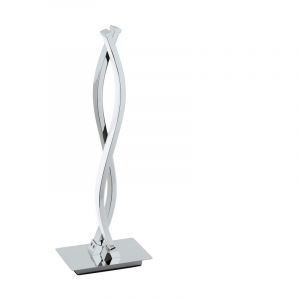 Aluminiowa nowoczesna lampa stołowa chromowana, Arantxa, 5W, 3000K LED, z przełącznik