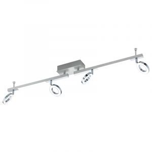 Aluminiowy nowoczesny spot sufitowy chromowany, Madelinde, 3W, 3000K LED