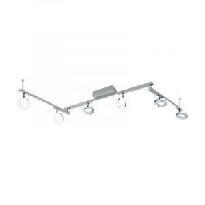 Aluminiowy nowoczesny spot sufitowy chromowany, Madelinde, 3W, 3000K LED