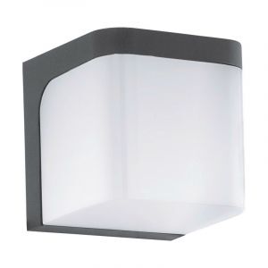 Plastikowa lampa zewnętrzna antracytowa, Binck, IP44