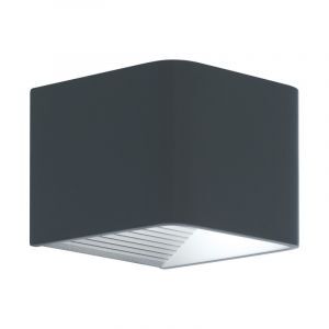 Aluminiowa nowoczesna lampa zewnętrzna antracytowa, Kay, 6W, 3000K LED, IP44