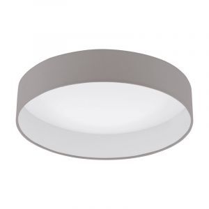 Tkanina lampa sufitowa ciemnoszara, Guido, 18W, 3000K LED