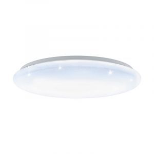 Stalowy plafon sufitowy biały, Patryk, 40W, white switch LED