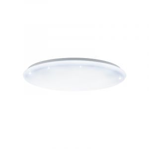 Stalowy plafon sufitowy biały, Patryk, 60W, white switch LED