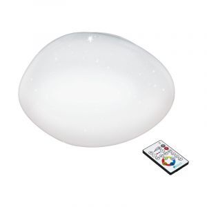 Stalowy plafon sufitowy biały, Tyrell, 21W, regulowany kolor LED