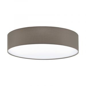 Metalowa nowoczesna lampa sufitowa ciemnoszara, Abano