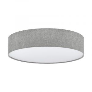 Metalowa nowoczesna lampa sufitowa szara, Abano