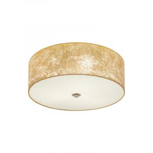 Metalowa nowoczesna lampa sufitowa beżowa, Megan