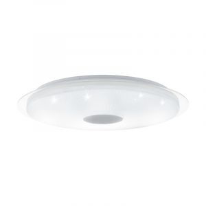 Plastikowy plafon sufitowy przezroczysty, Dunya, 40W, regulowany kolor LED