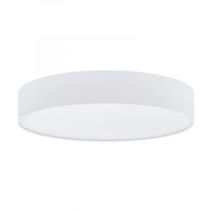 Plastikowa nowoczesna lampa sufitowa biała, Sila, 40W, regulowana ciepła do zimnej bieli LED, z pilot