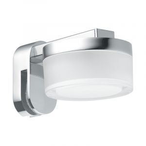Stalowy nowoczesny oświetlenie lustra chromowany, Busra, 4W, 3000K LED, IP44