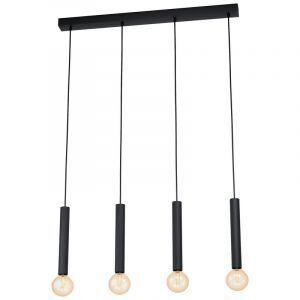 Metalowa lampa wisząca czarna, Nicholas