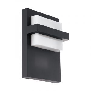 Aluminiowa nowoczesna lampa zewnętrzna antracytowa, Nicol, 10W, 3000K LED, IP44