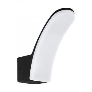 Aluminiowa nowoczesna lampa zewnętrzna czarna, Oskar, 11W, 3000K LED, IP44