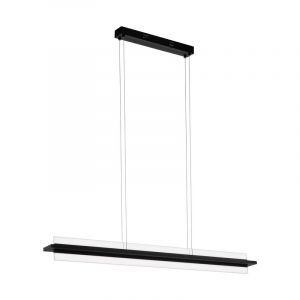 Aluminiowa nowoczesna lampa wisząca czarna, Twan, 14W, 3000K LED