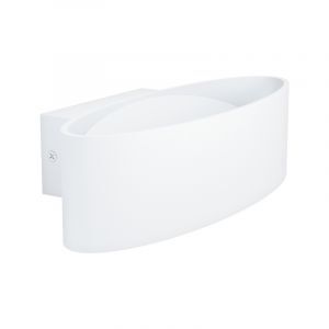 Aluminiowy nowoczesny kinkiet biały, Elmar, 10W, 3000K LED