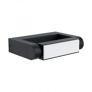 Aluminiowa nowoczesna lampa zewnętrzna czarna, Kawa, 4,8W, 3000K LED, IP44