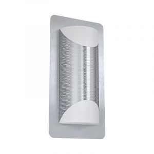Stal Nierdzewna nowoczesna lampa zewnętrzna srebrna, Maika, IP44