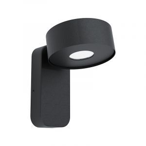 Stalowa nowoczesna lampa zewnętrzna czarna, Liliana, 6W, 3000K LED, IP44