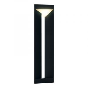 Aluminiowa nowoczesna lampa zewnętrzna czarna, Lyke, 10W, 3000K LED, IP54