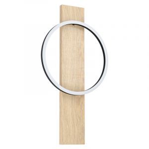 Drewniany kinkiet brązowy, Annebel, 12W, 3000K LED
