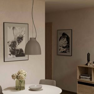 Aluminiowa industrialna lampa wisząca ciemnoszara, Thijs