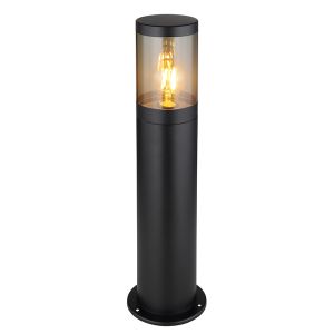 Stal Nierdzewna nowoczesna lampa zewnętrzna czarna, Lambert, IP44