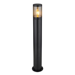 Stal Nierdzewna nowoczesna lampa zewnętrzna czarna, Lambert, IP44