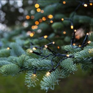 7.2m lampki choinkowe LED na akumulator, 96 lamp, wewnątrz i na zewnątrz