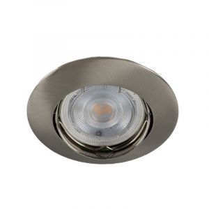 Aluminiowa oprawa sufitowa wpuszczana srebrna, Rudo