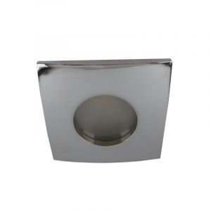Aluminiowa oprawa podtynkowa łazienkowa chromowana, Pelle, IP44