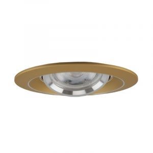 Aluminiowa oprawa sufitowa wpuszczana złota, Tycho