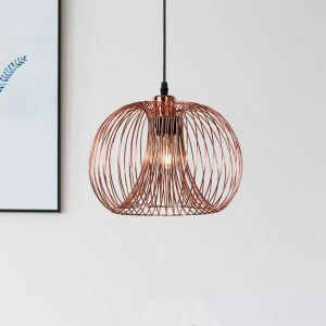 Miedziana lampa wisząca nowoczesna, Vinti