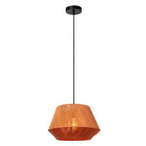 Brązowa lampa wisząca nowoczesna, Jessica