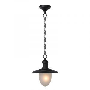 Czarna lampa zewnętrzna rustykalna, Aruba, IP44