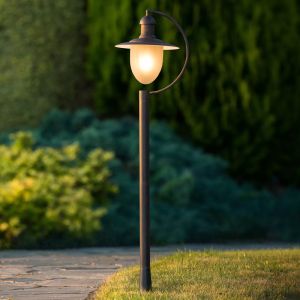 Rdzawa lampa zewnętrzna rustykalna, Aruba, IP44