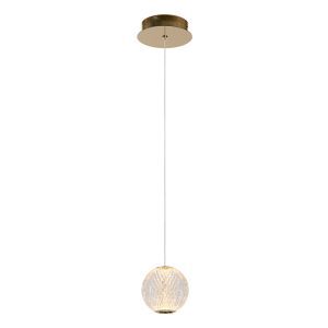 Przezroczysta lampa wisząca nowoczesna, Cintra, 5,7W, 2700K LED