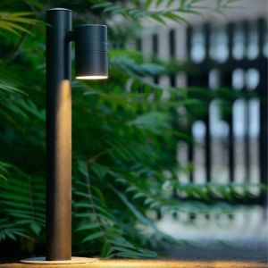 Czarna lampa zewnętrzna nowoczesna, Arne, IP44