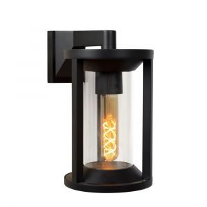Czarny kinkiet nowoczesny, Cadix, IP65