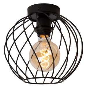 Czarna lampa sufitowa klasyczna, Danza