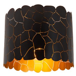 Czarna lampa sufitowa nowoczesna, Almelo