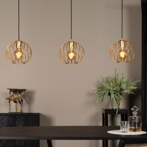Mosiądz lampa wisząca klasyczna, Danza