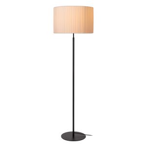 Biała lampa stojąca nowoczesna, Fold, z przełącznik